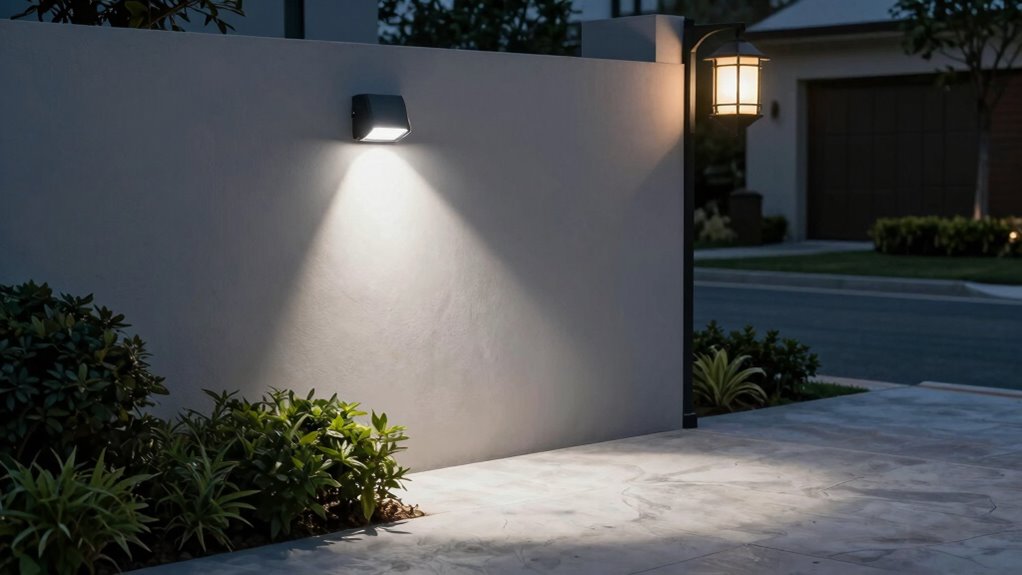 optimal outdoor lighting placement