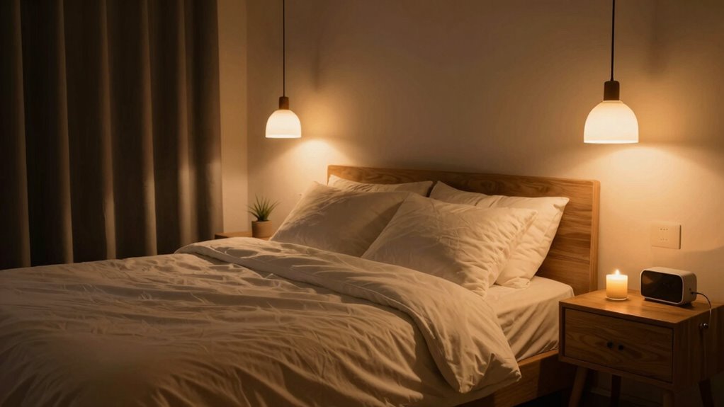 optimize bedroom lighting environment