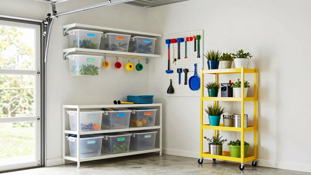 optimize garage corner organization