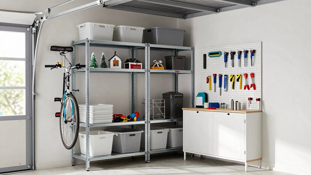 optimize garage corner storage