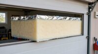 optimize garage door insulation