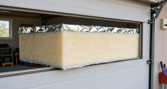 optimize garage door insulation