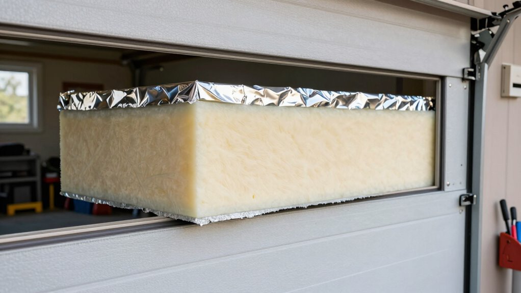 optimize garage door insulation