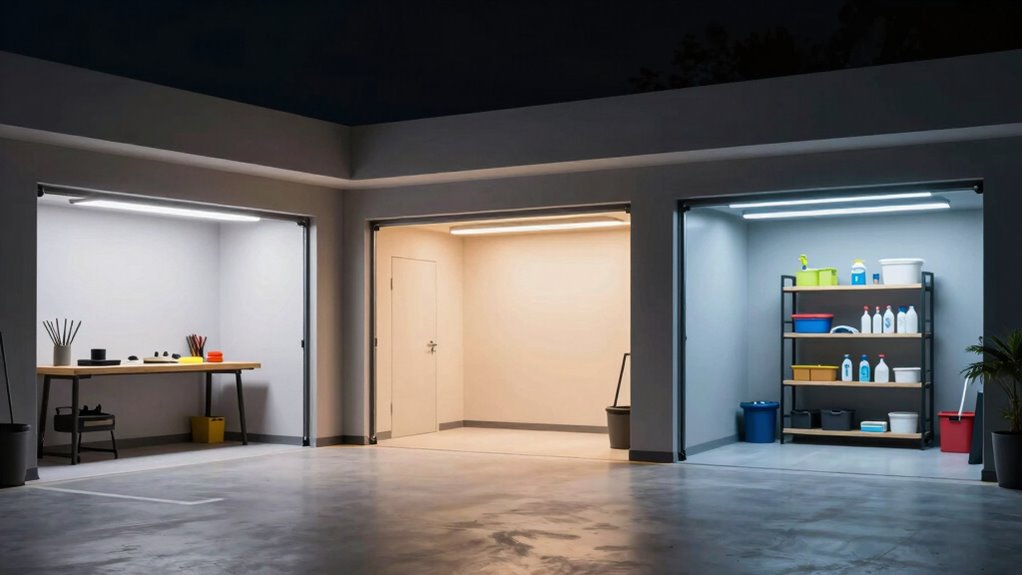 optimize garage lighting efficiency