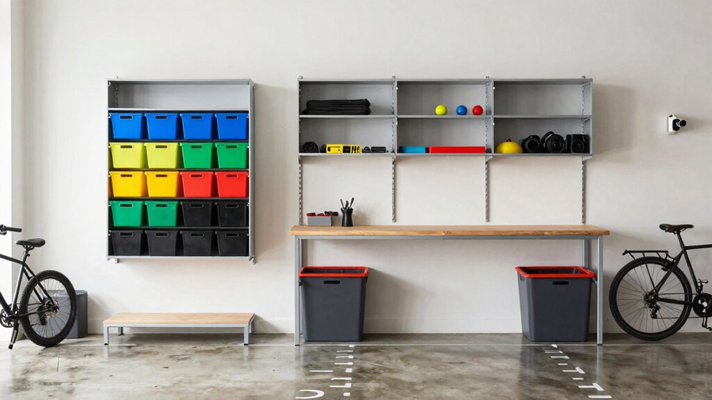 optimize garage storage layout