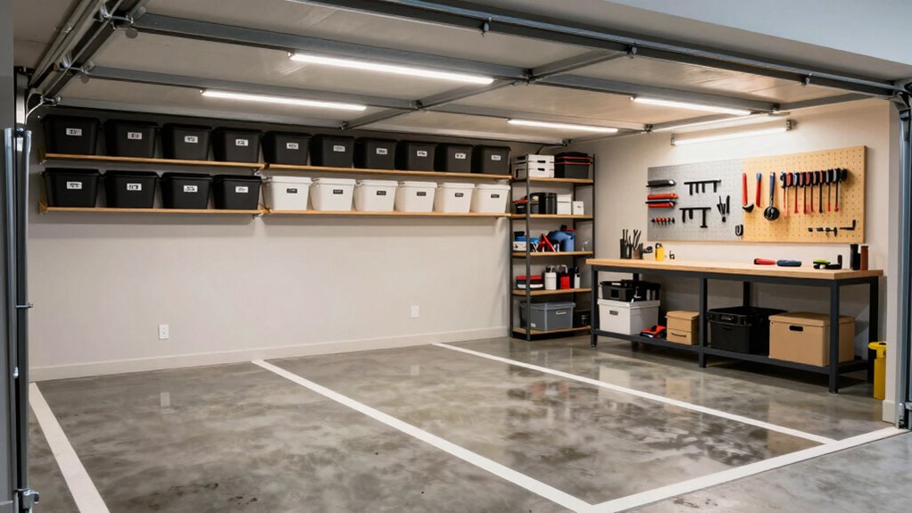 optimize garage storage organization