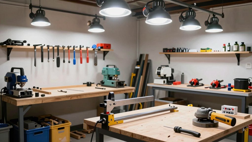 optimize garage task lighting