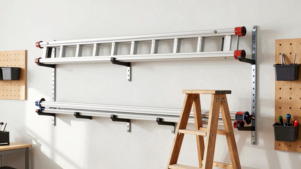 optimize ladder storage solutions