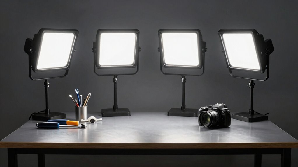 optimize lighting for workspace