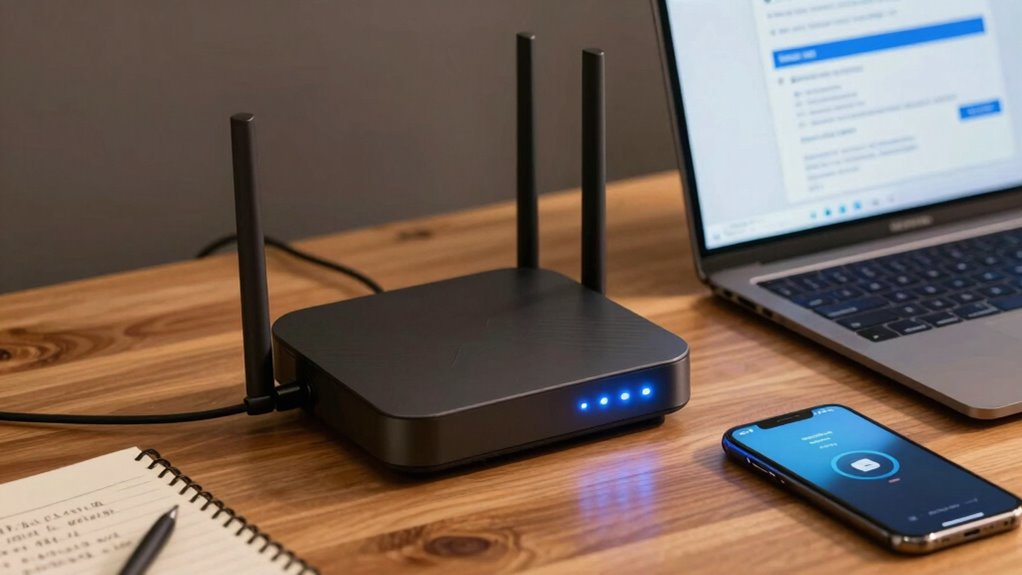 optimize router placement and settings