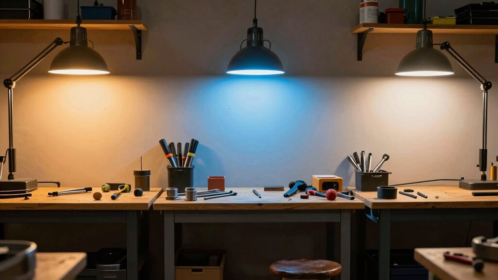 optimize shop lighting setup