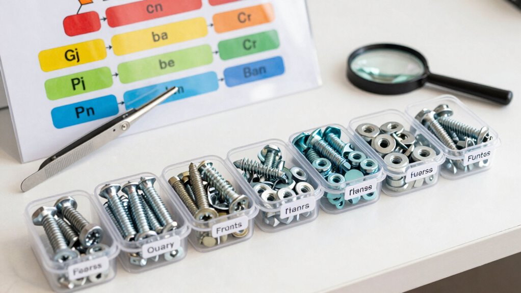 organize and catalog components