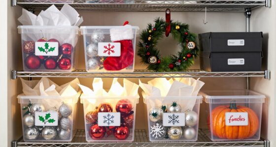 organize and protect decorations