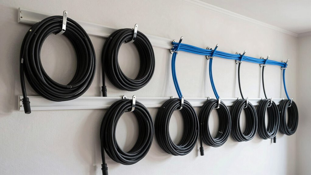 organize cables for safety
