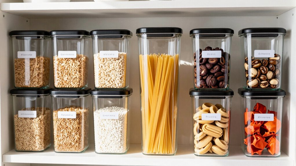 organize containers with labels