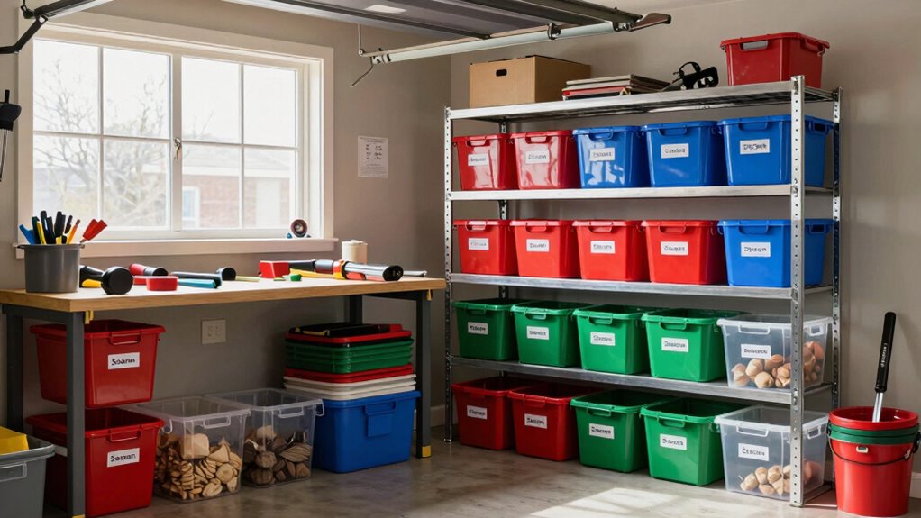 organize declutter designate zones