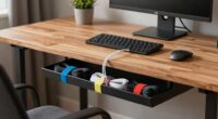 organize home office cables