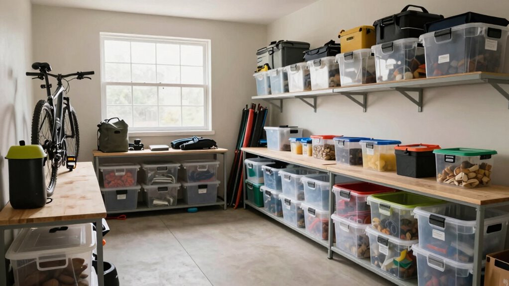 organize label declutter maximize