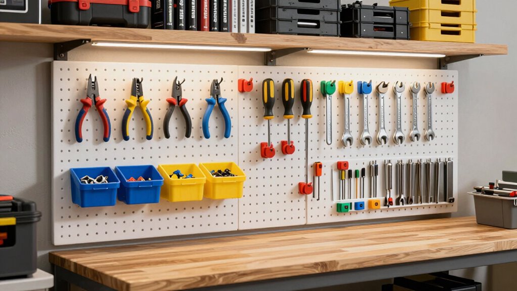 organize label inspect clear