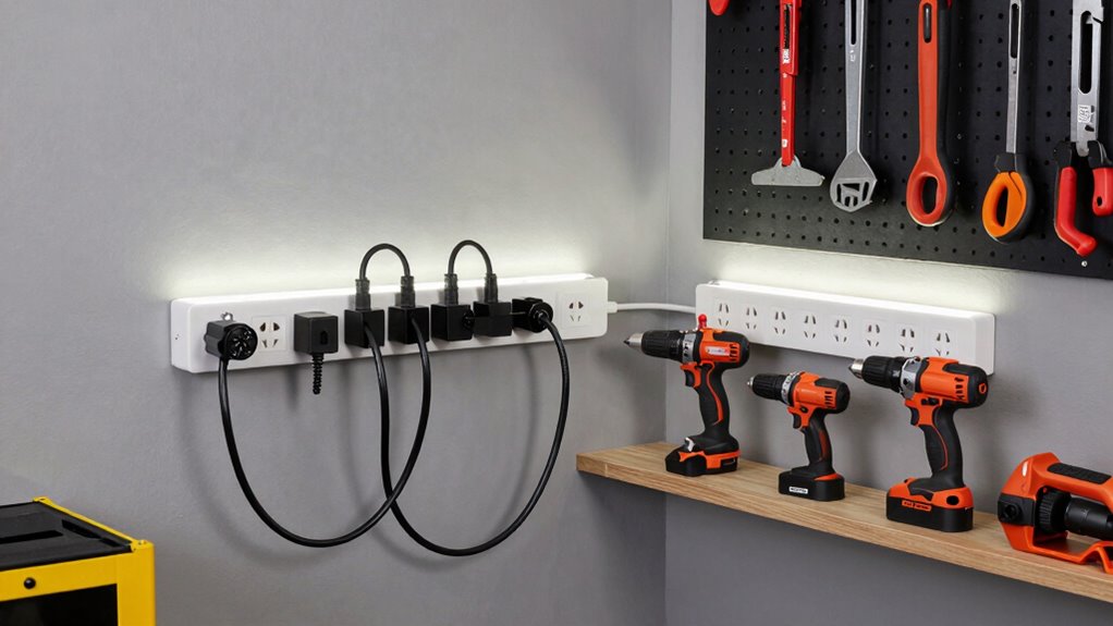 organize outlets for efficiency