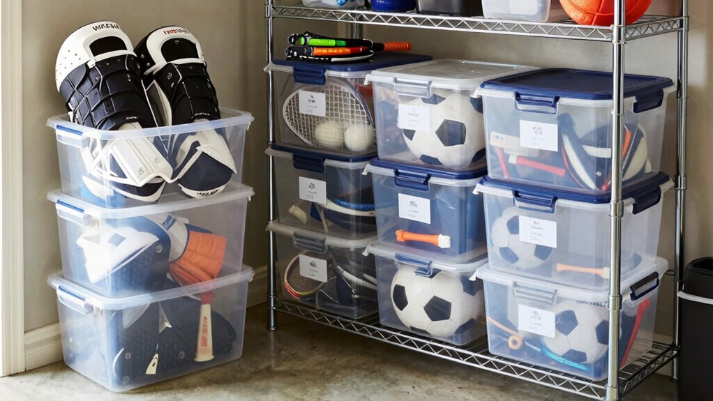 organize protect label stack