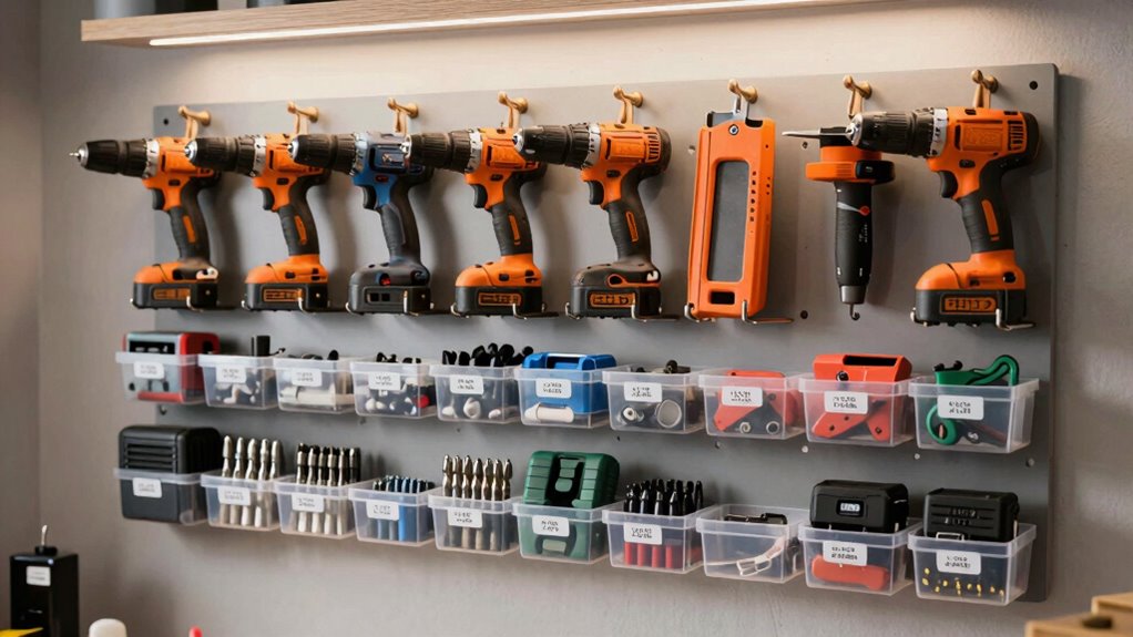 organize tools by size