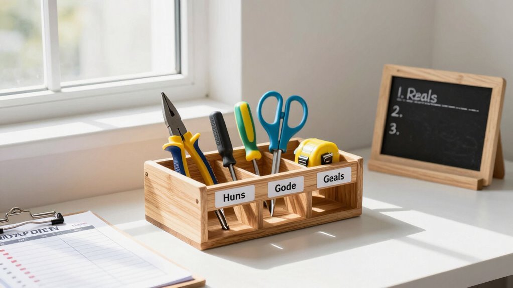 organize tools for efficiency