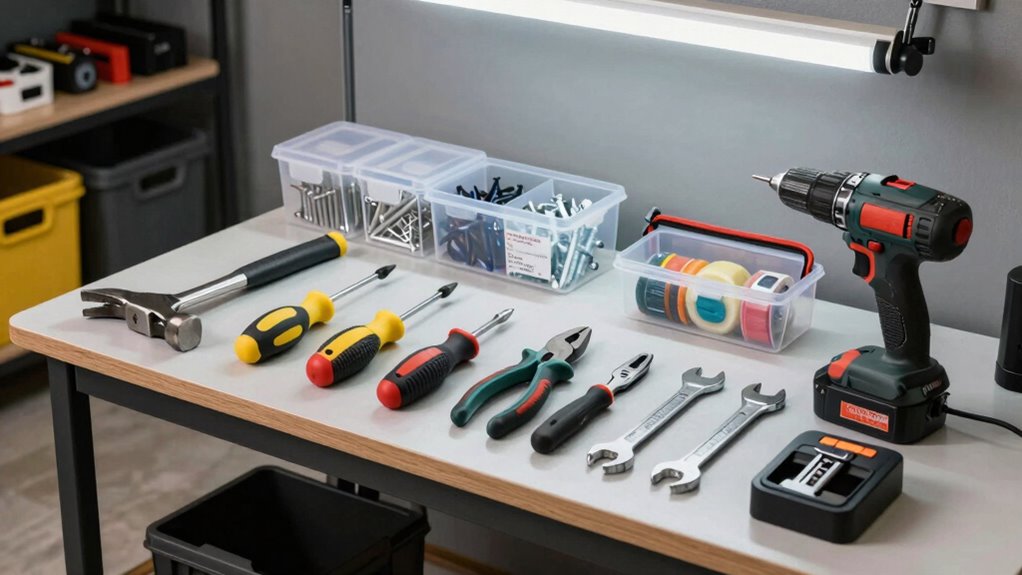 organize tools for efficiency