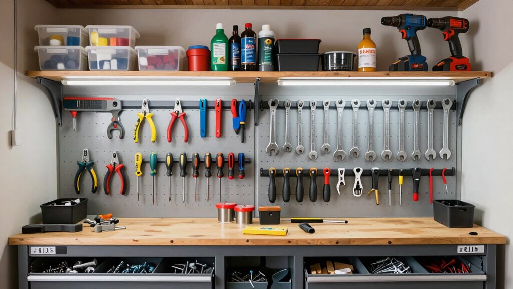 organize tools for quick access