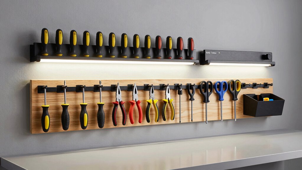 organize tools for safety