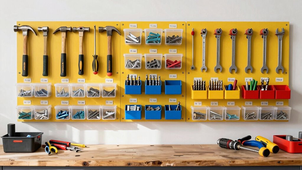 organized accessible tool storage