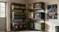 organized bulky item storage