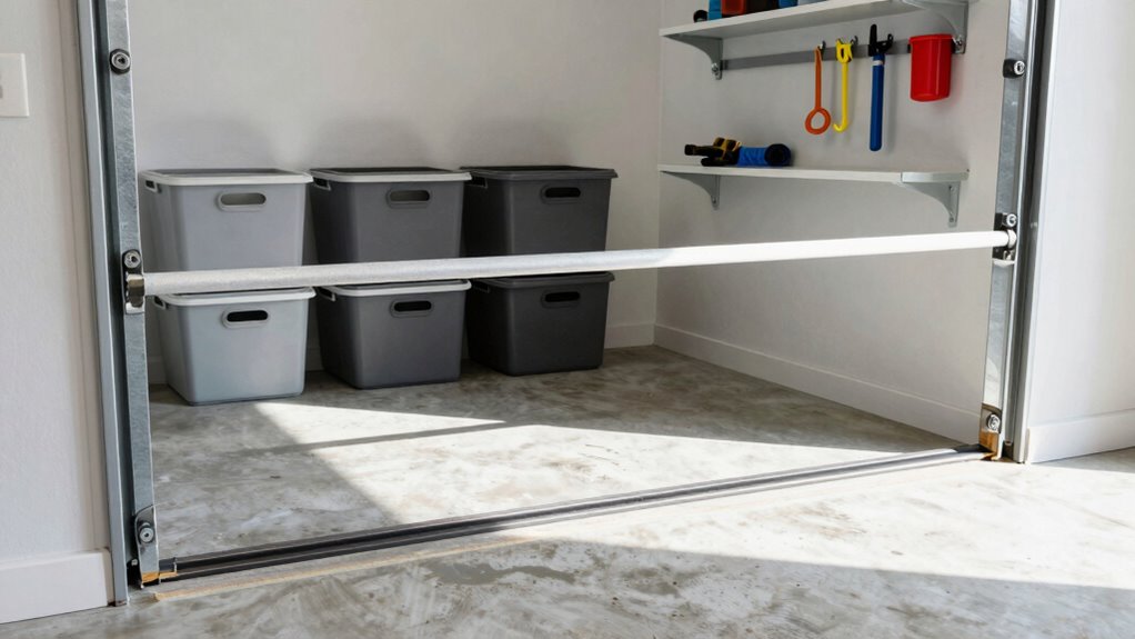 organized clean clutter free garage