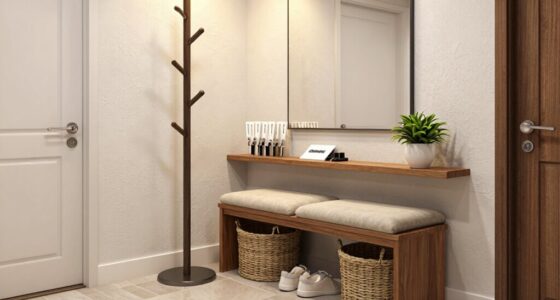 organized entryway drop station