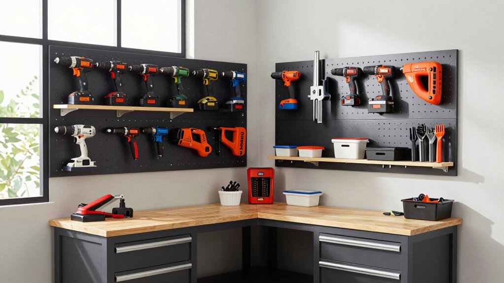 organized ergonomic accessible workspace