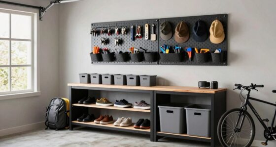 organized family drop off area