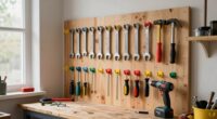 organized functional tool storage