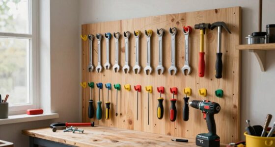 organized functional tool storage