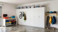organized garage for families
