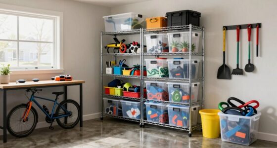 organized garage storage tips