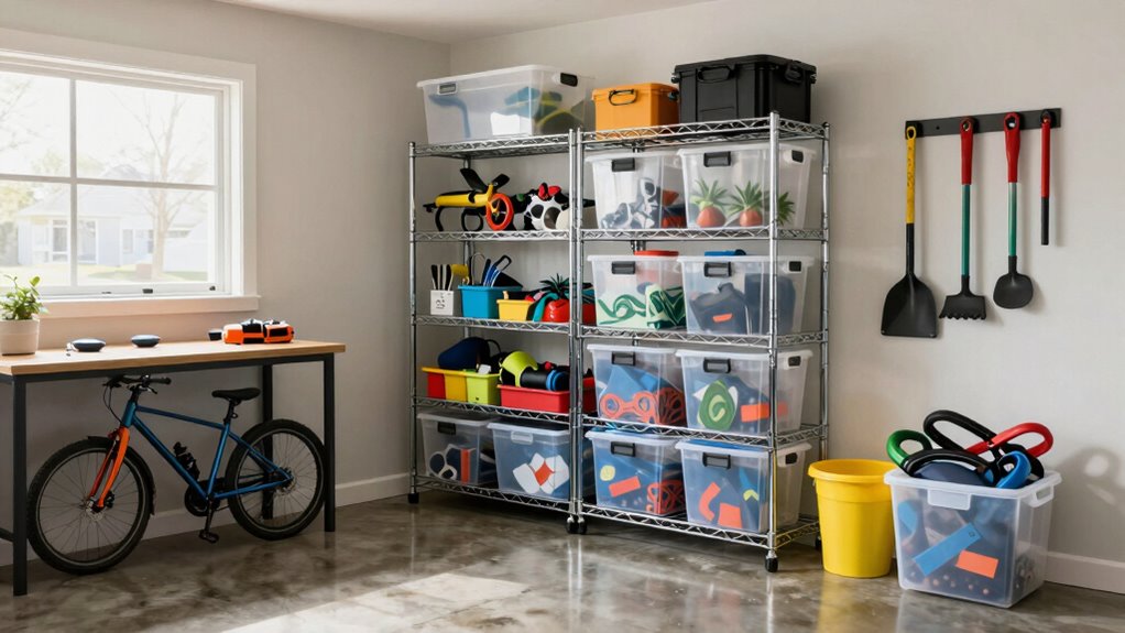 organized garage storage tips