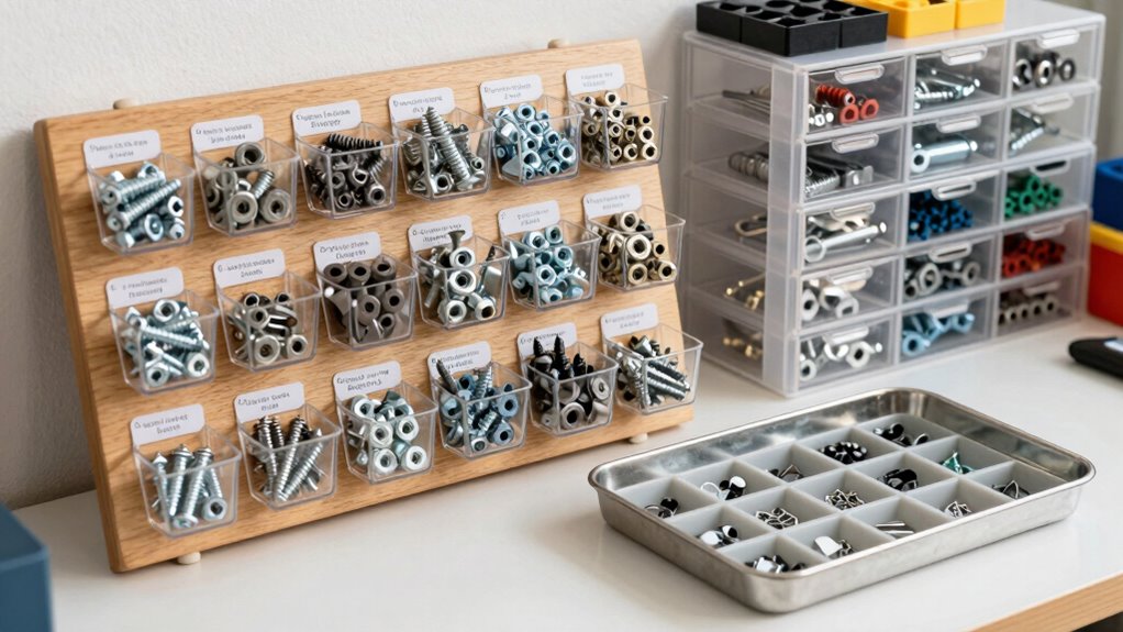 organized hardware storage system