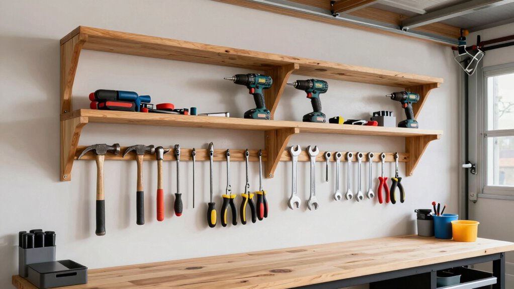 organized innovative tool storage