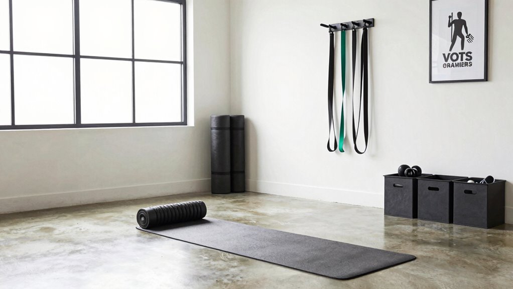 organized inviting warm up space