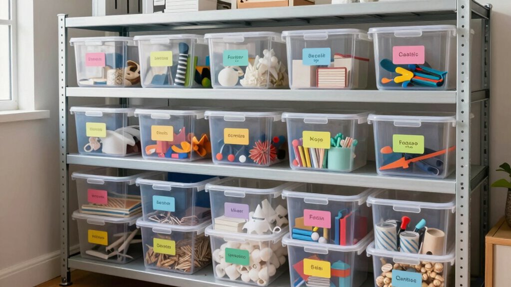 organized labeled storage system