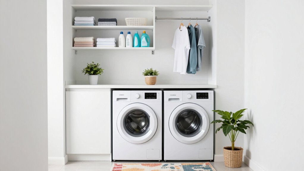 organized laundry routine habits