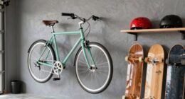 organized storage solutions for bikes