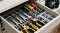 organized tool storage system