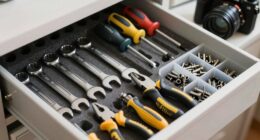 organized tool storage system