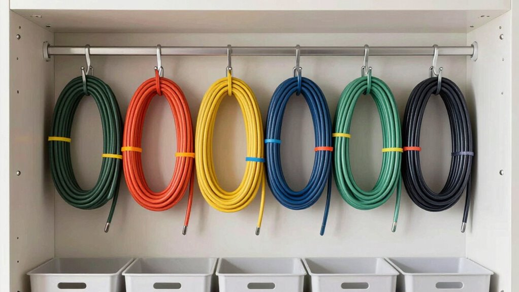 organized water related storage solutions